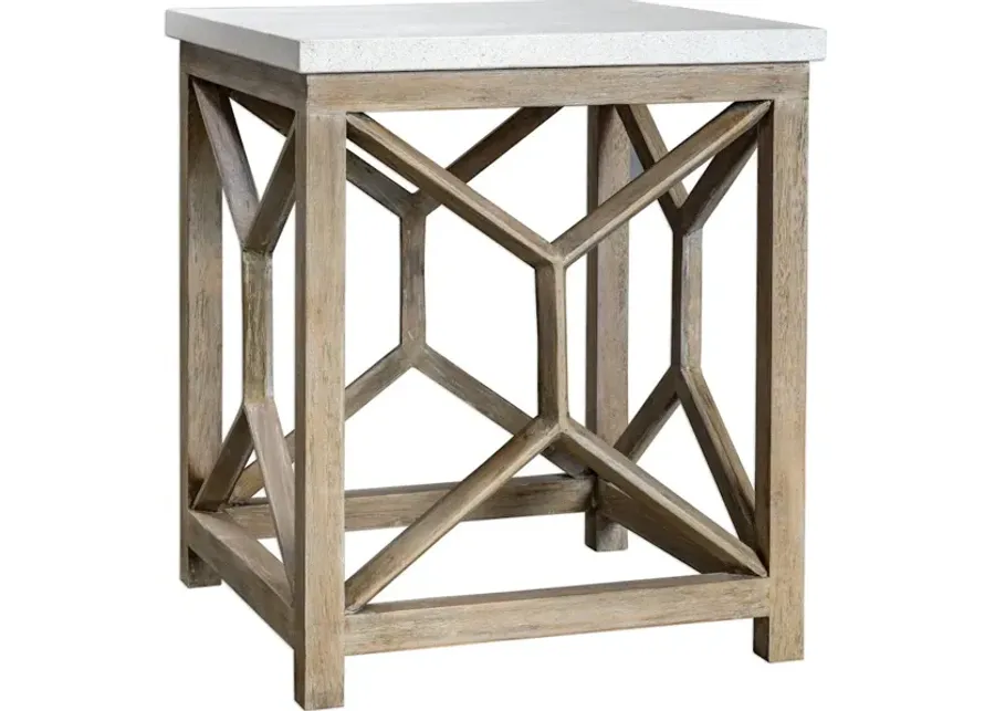 Catali Stone End Table