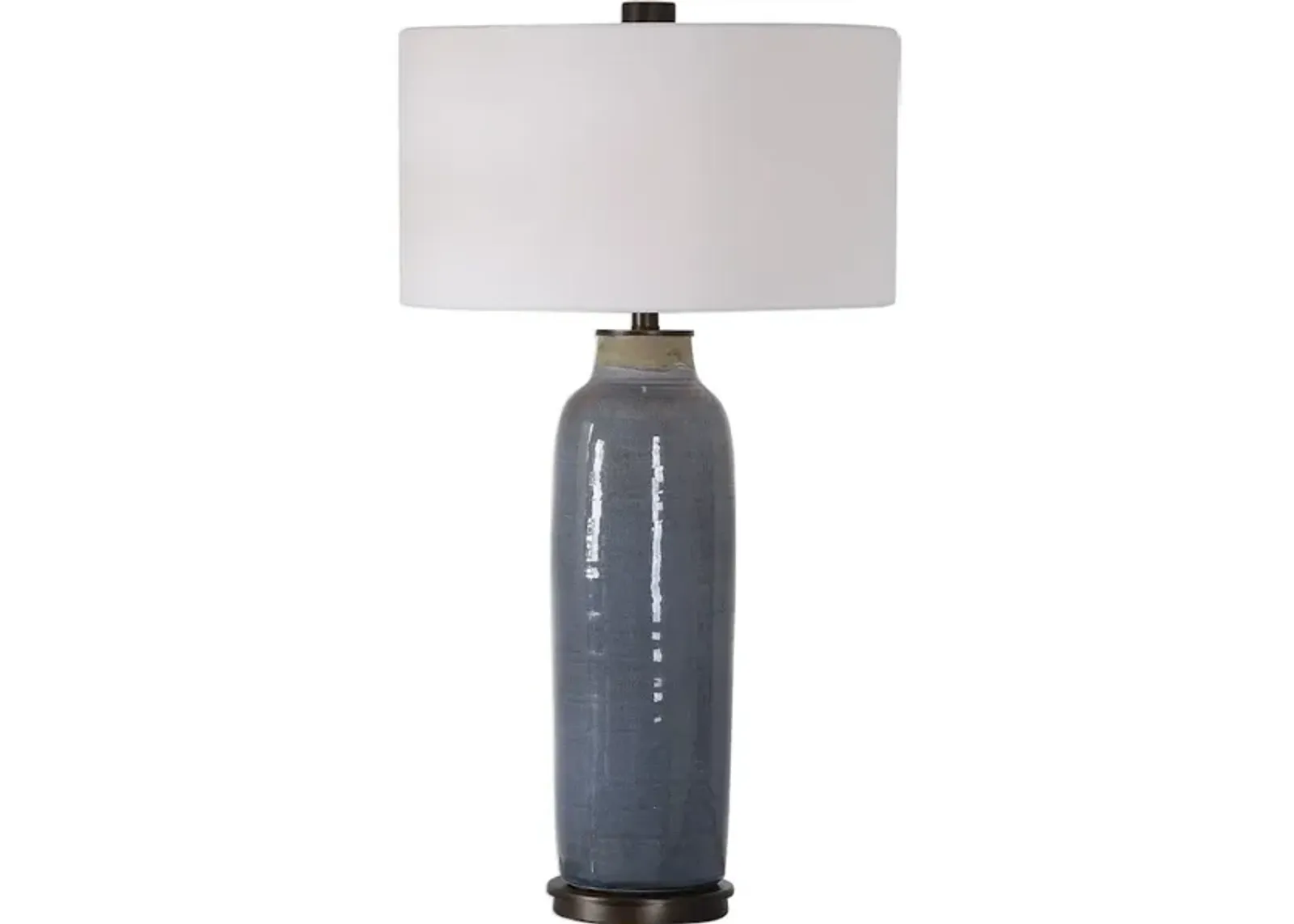 Vicente Slate Blue Table Lamp