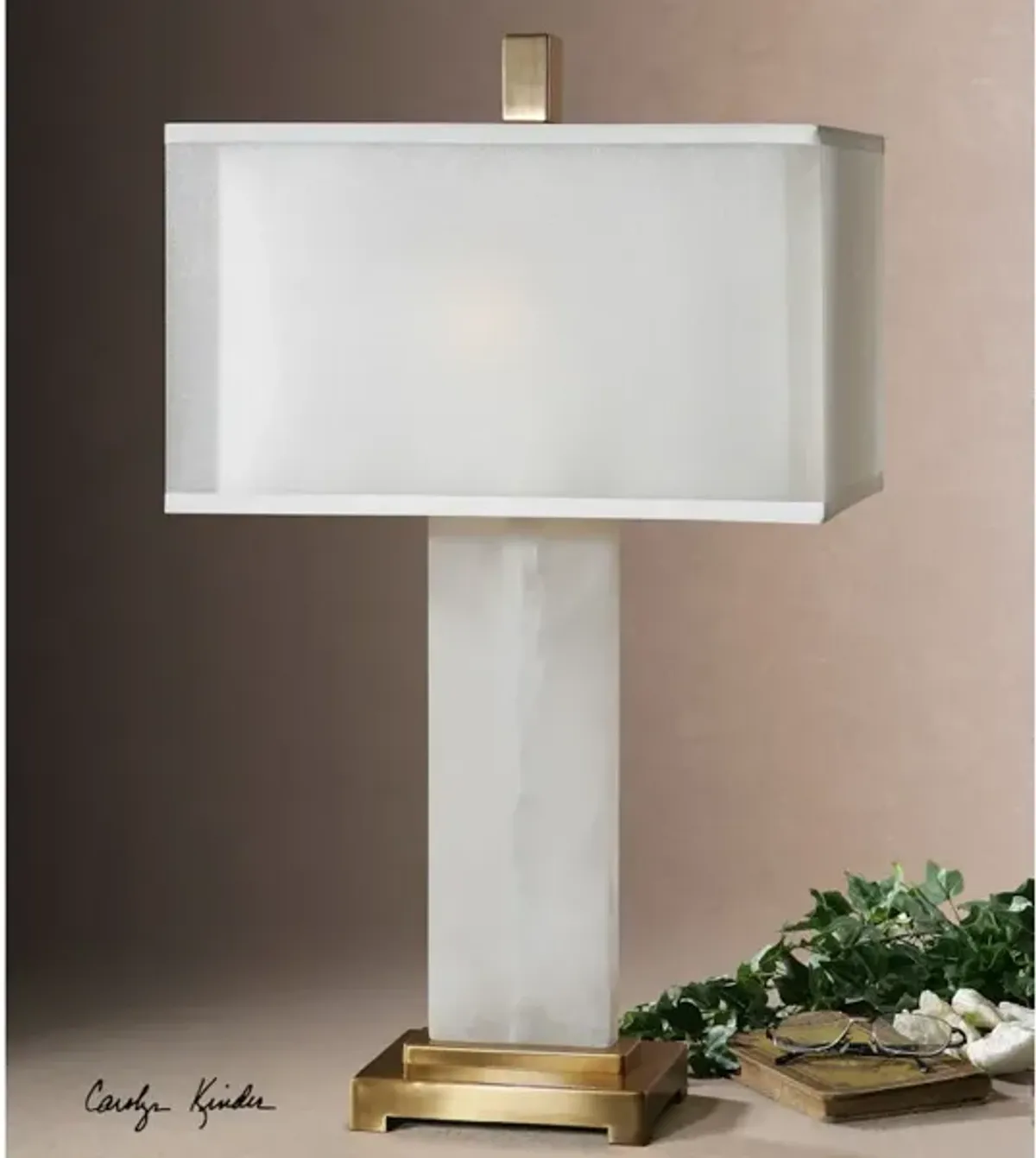 Athanas Alabaster Lamp