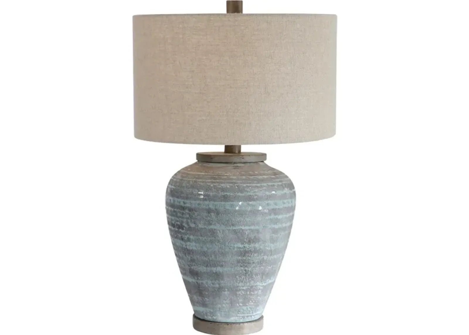 Pelia Light Aqua Table Lamp