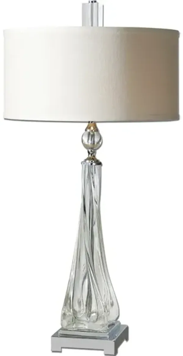 Grancona Twisted Glass Table Lamp