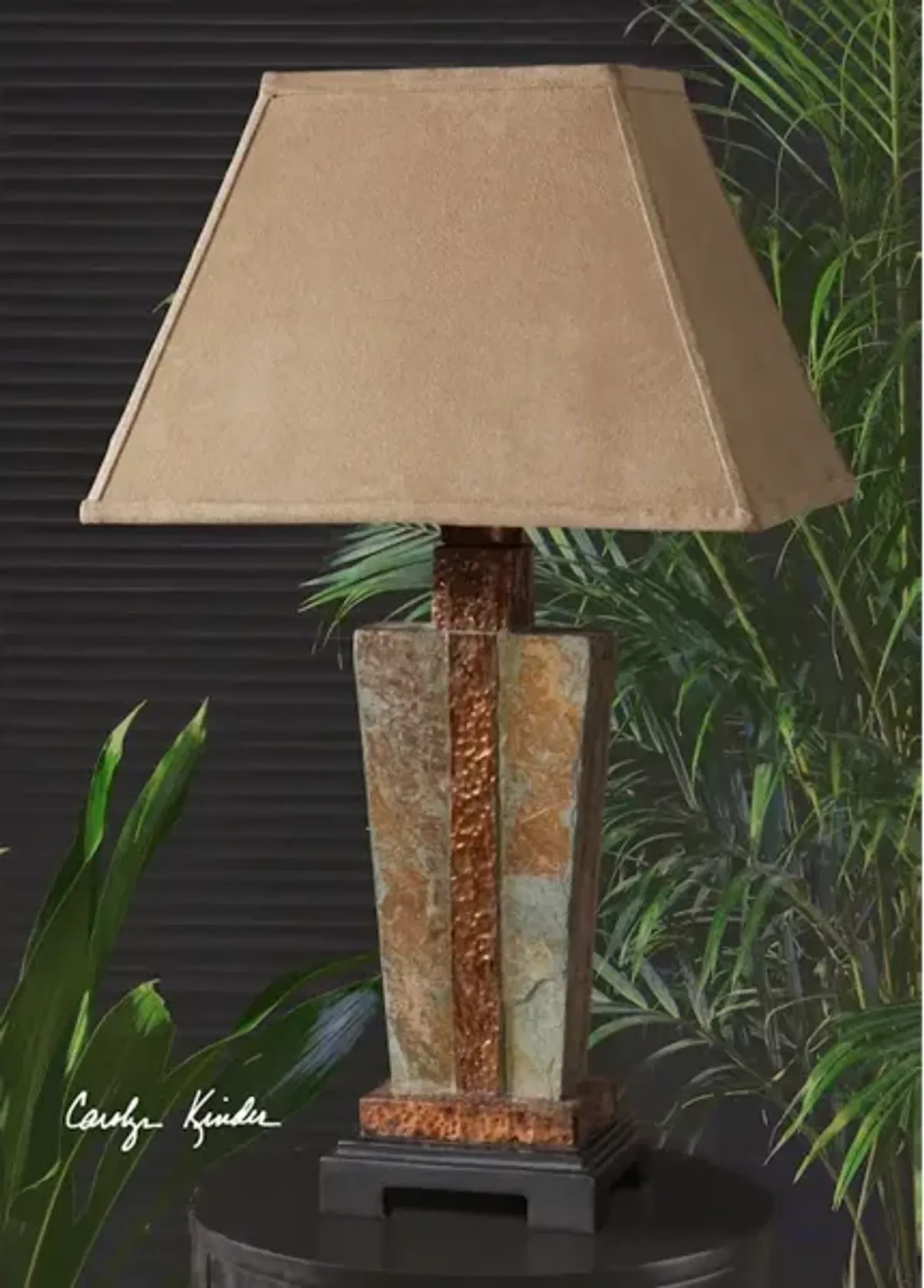 Slate Accent Lamp