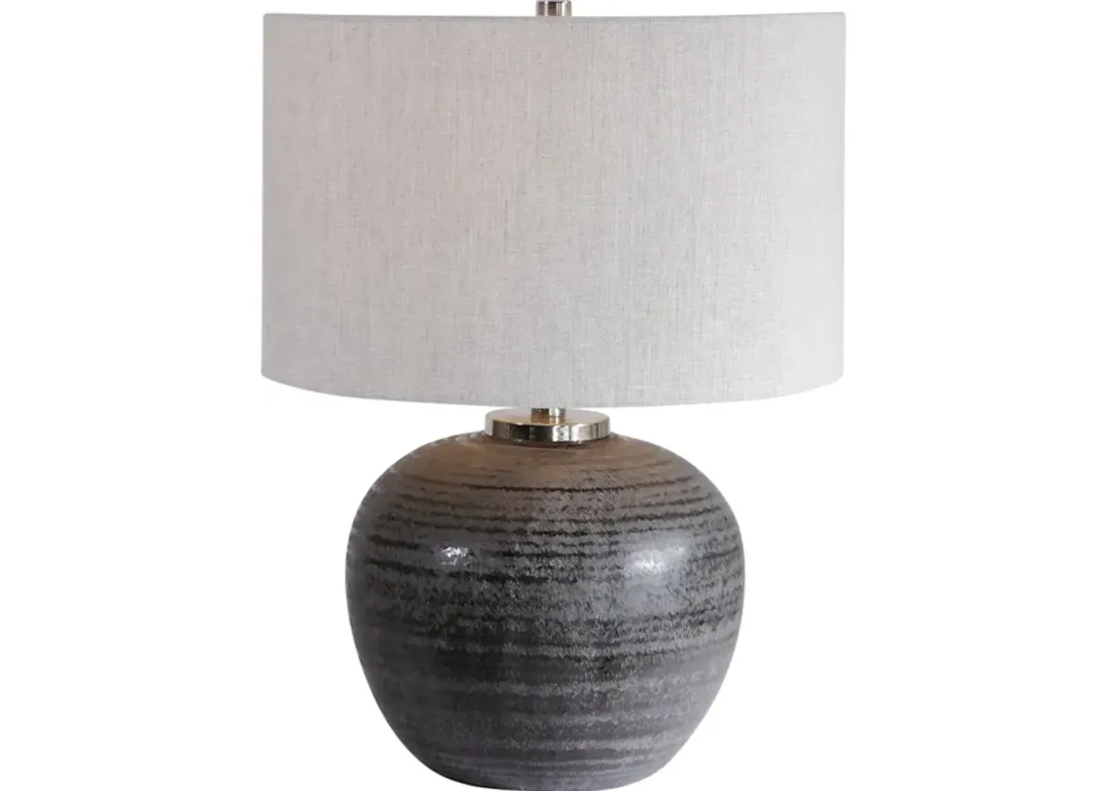 Mikkel Charcoal Table Lamp