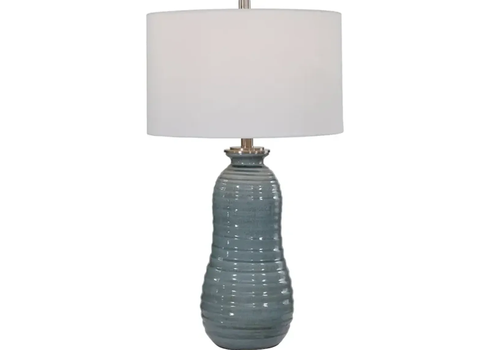 Zaila Light Blue Table Lamp