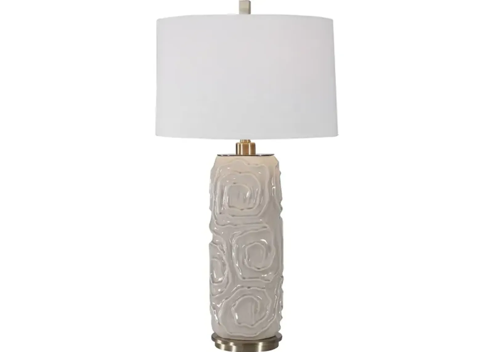 Zade Warm Gray Table Lamp