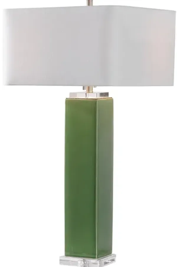 Aneeza Tropical Green Table Lamp