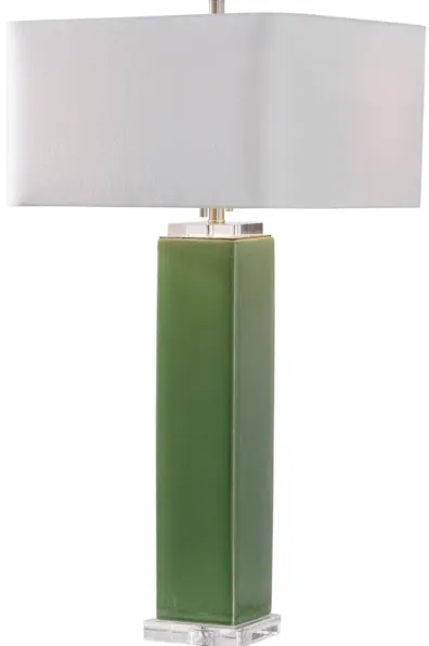 Aneeza Tropical Green Table Lamp