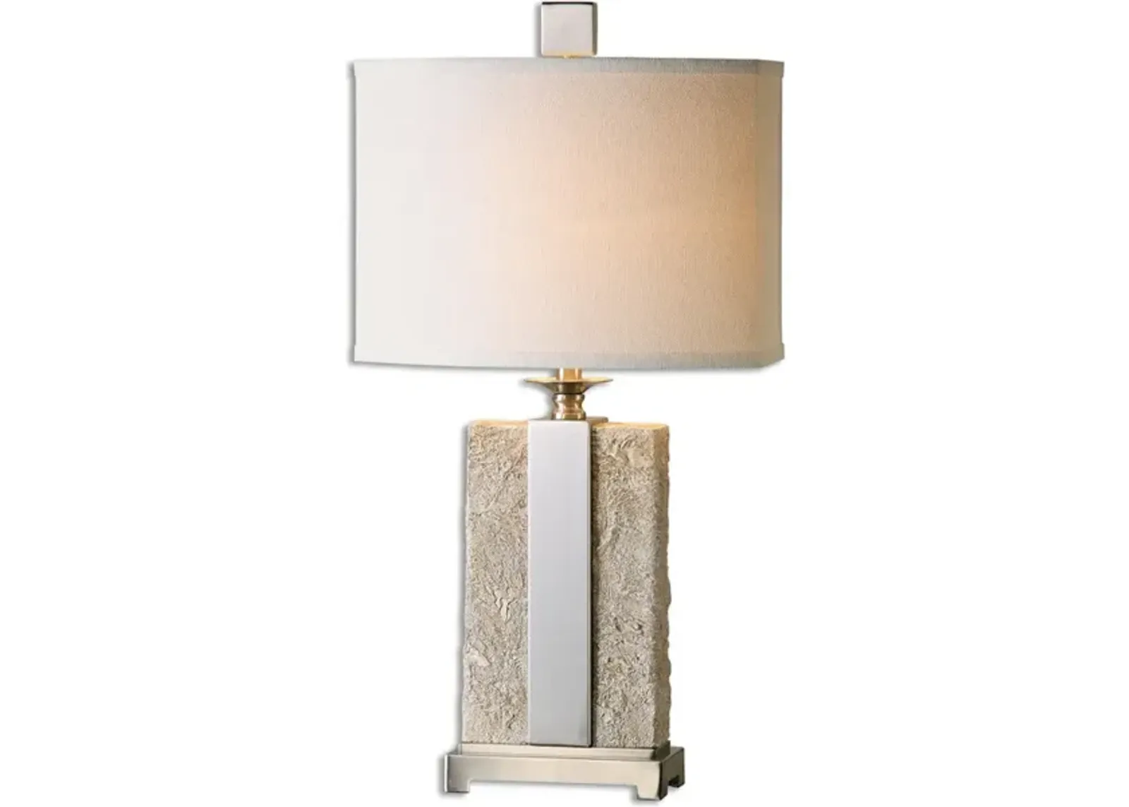 Bonea Stone Ivory Table Lamp