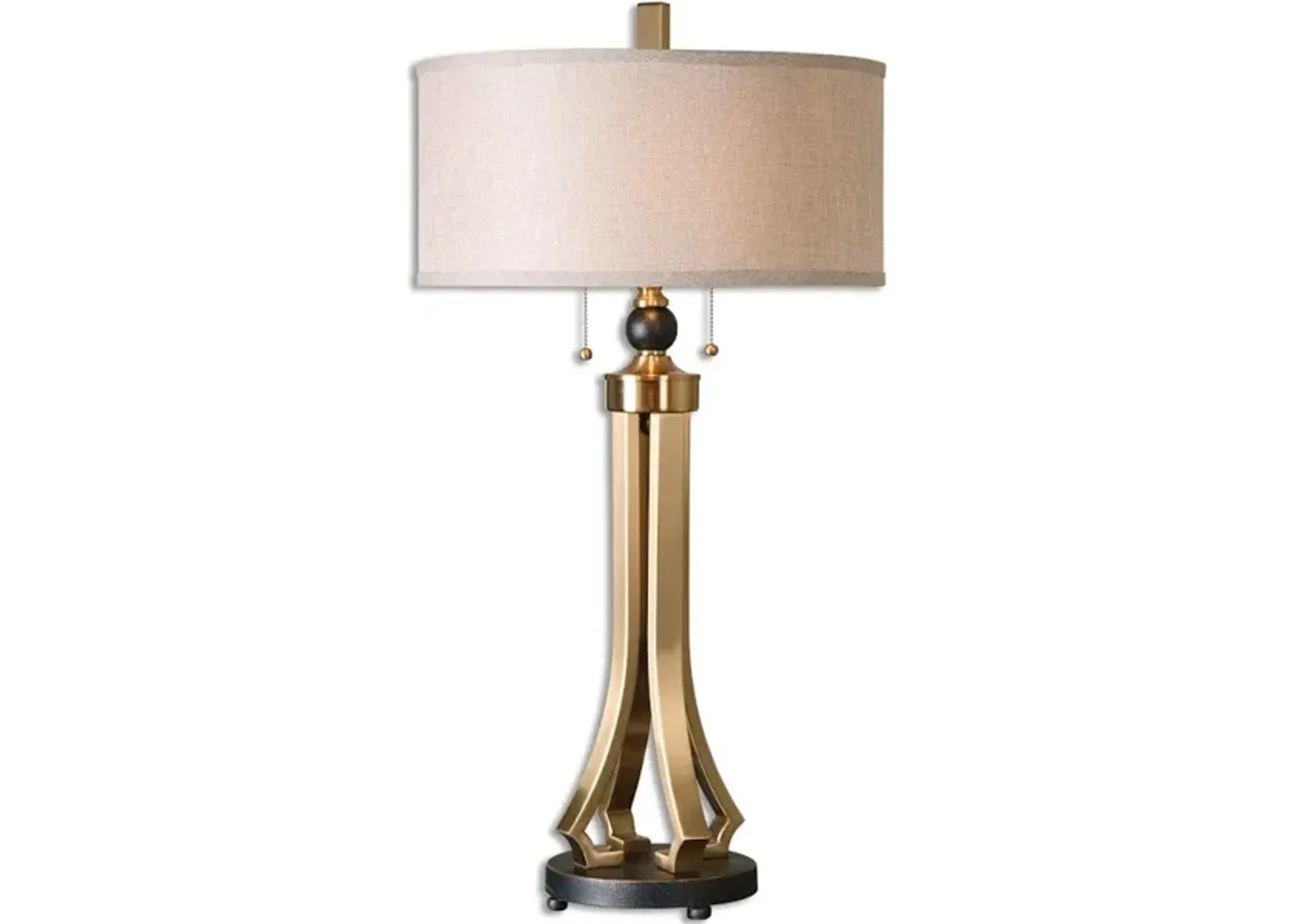 Selvino Brushed Brass Table Lamp