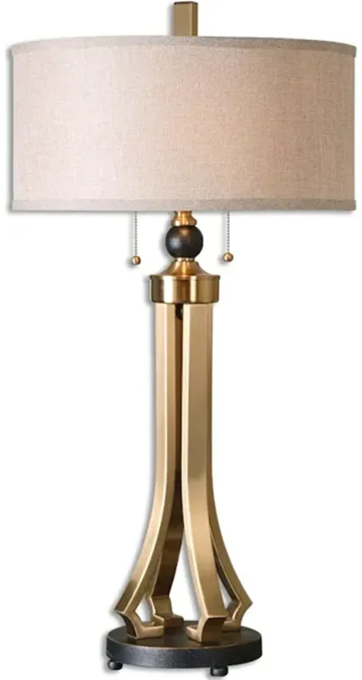 Selvino Brushed Brass Table Lamp