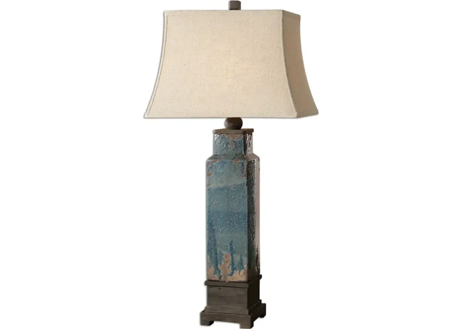 Soprana Blue Table Lamp