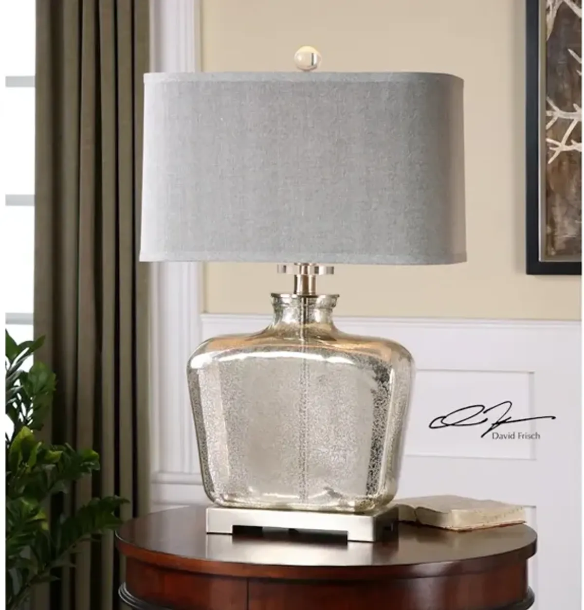 Molinara Mercury Glass Table Lamp