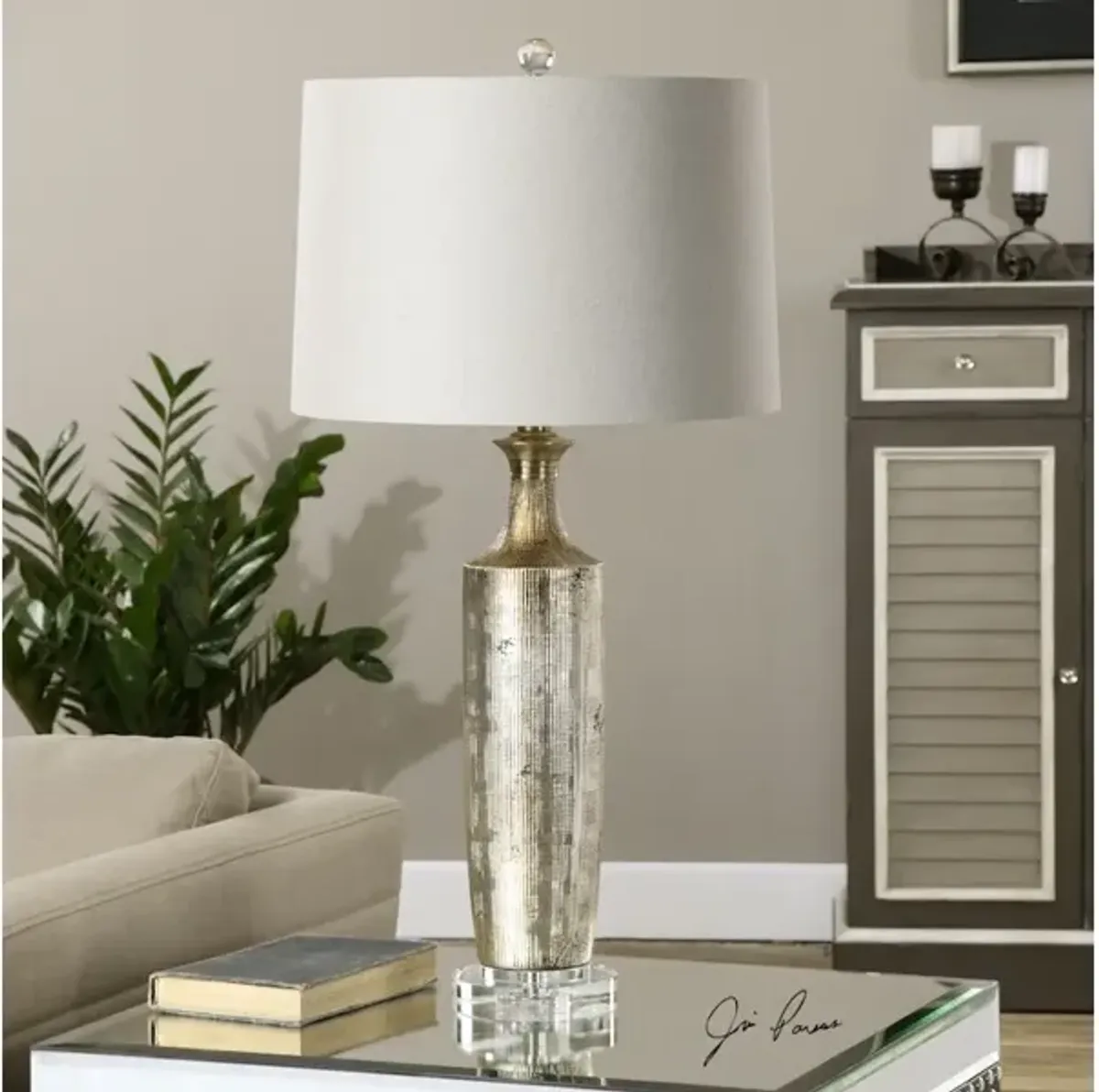 Valdieri Metallic Bronze Lamp