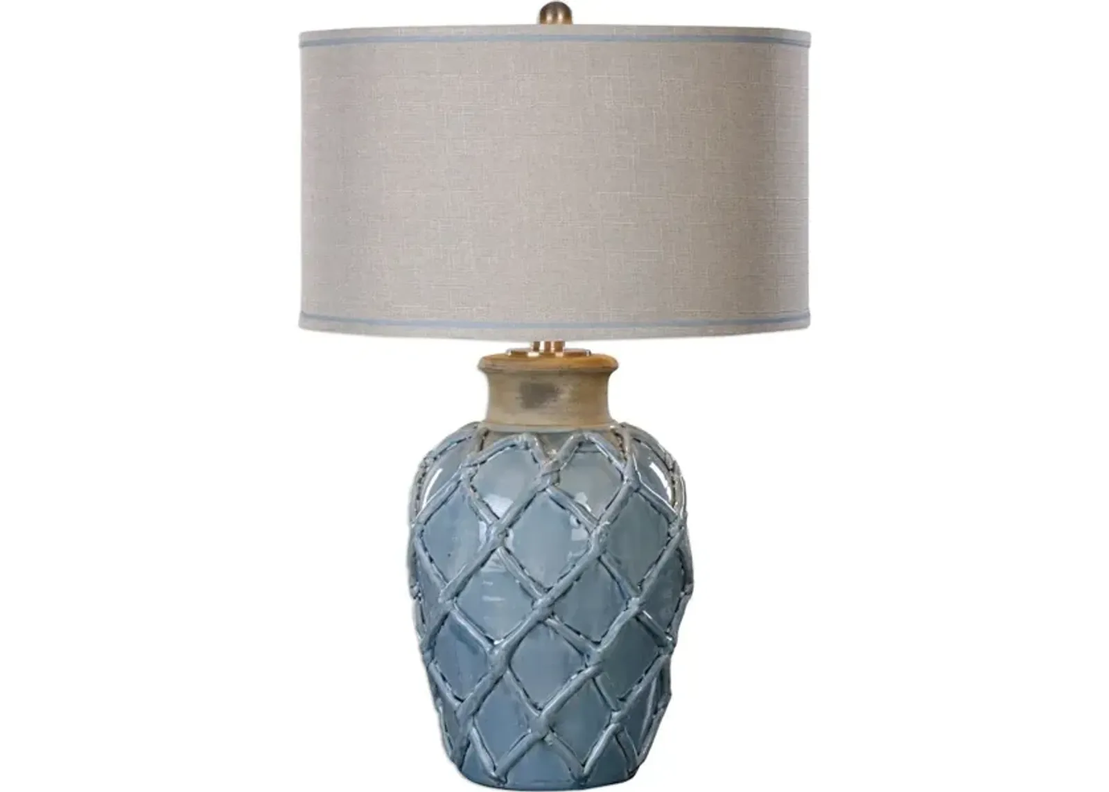 Parterre Pale Blue Table Lamp