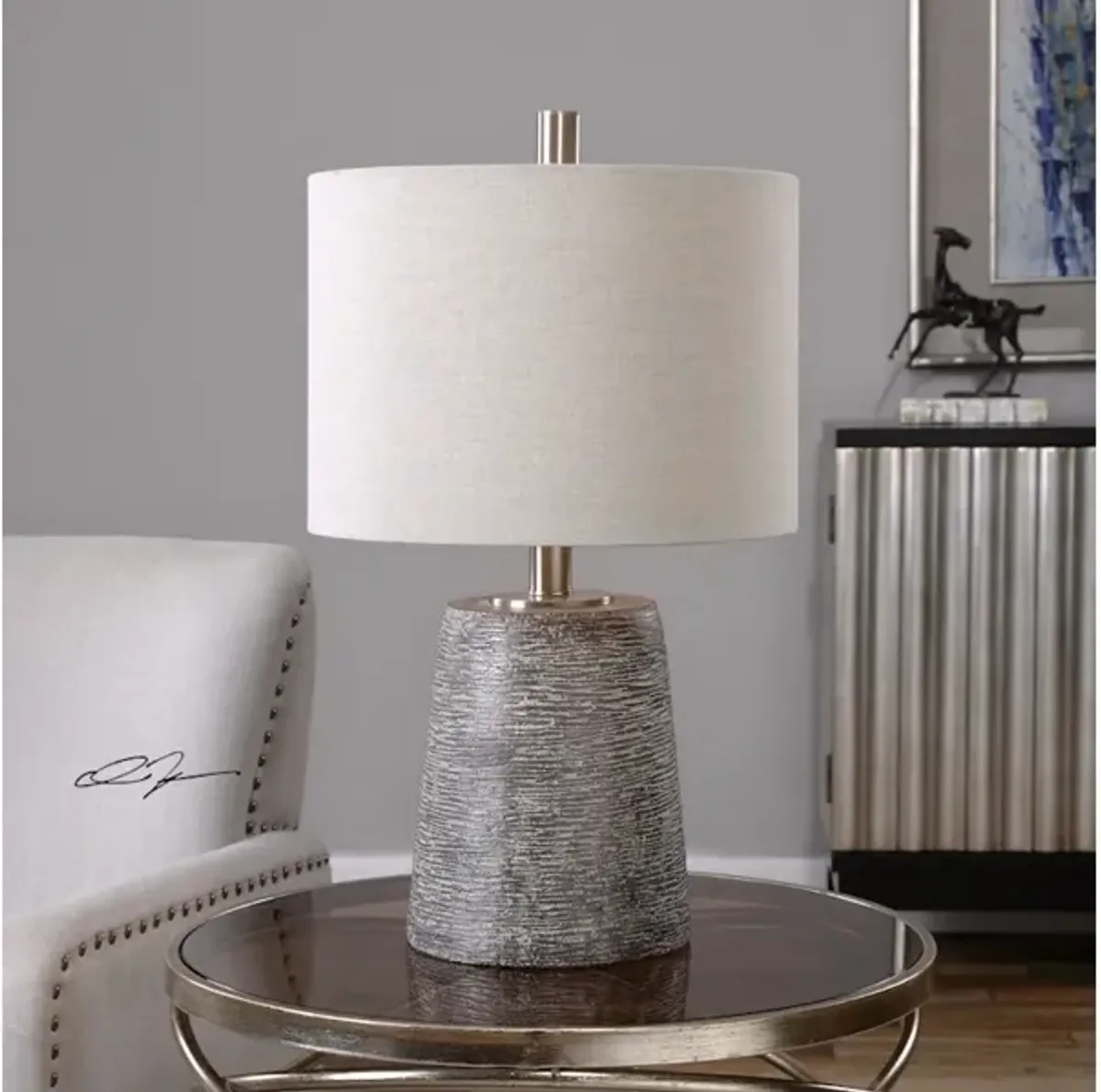 Duron Bronze Ceramic Lamp