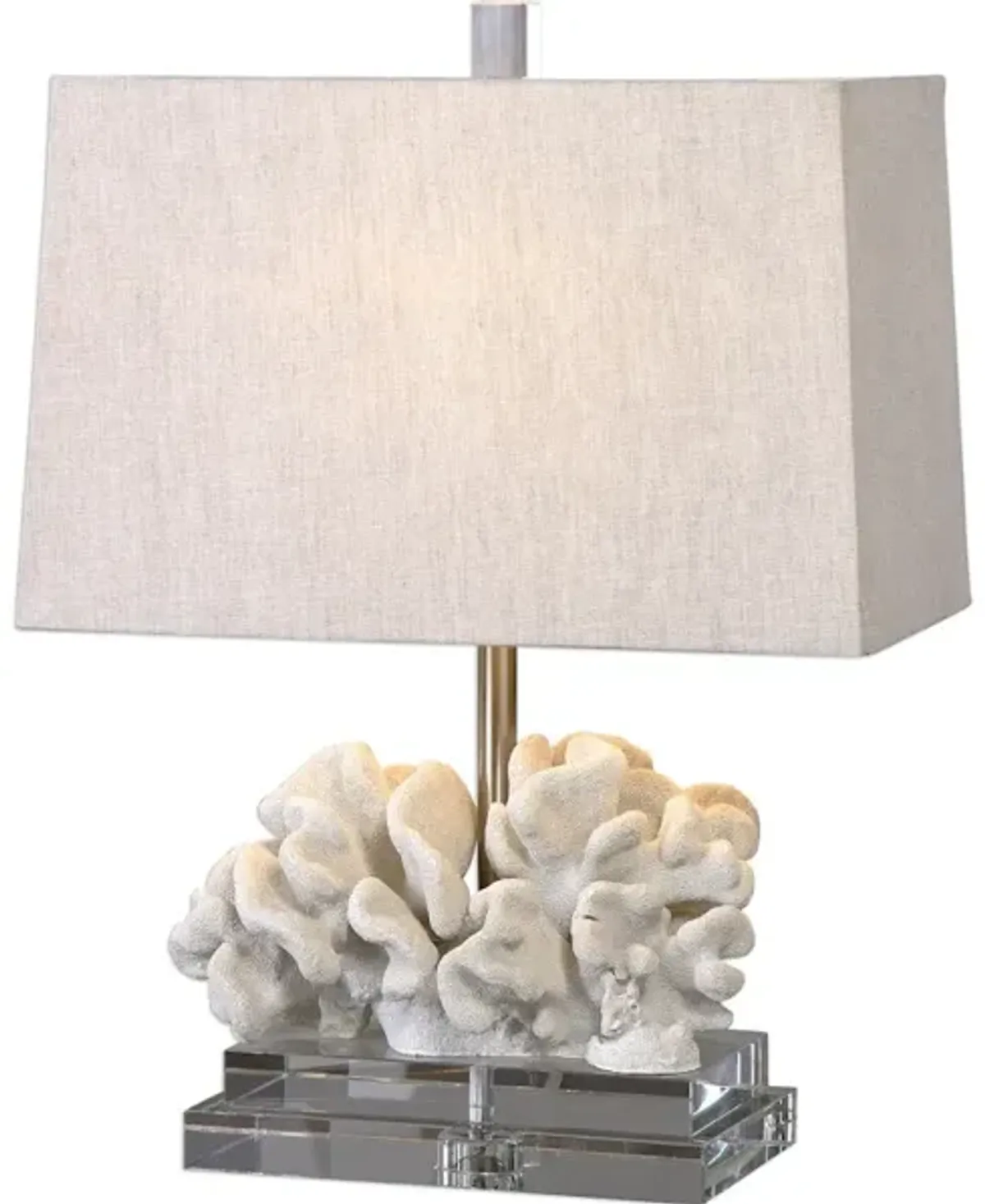 Coral Sculpture Table Lamp