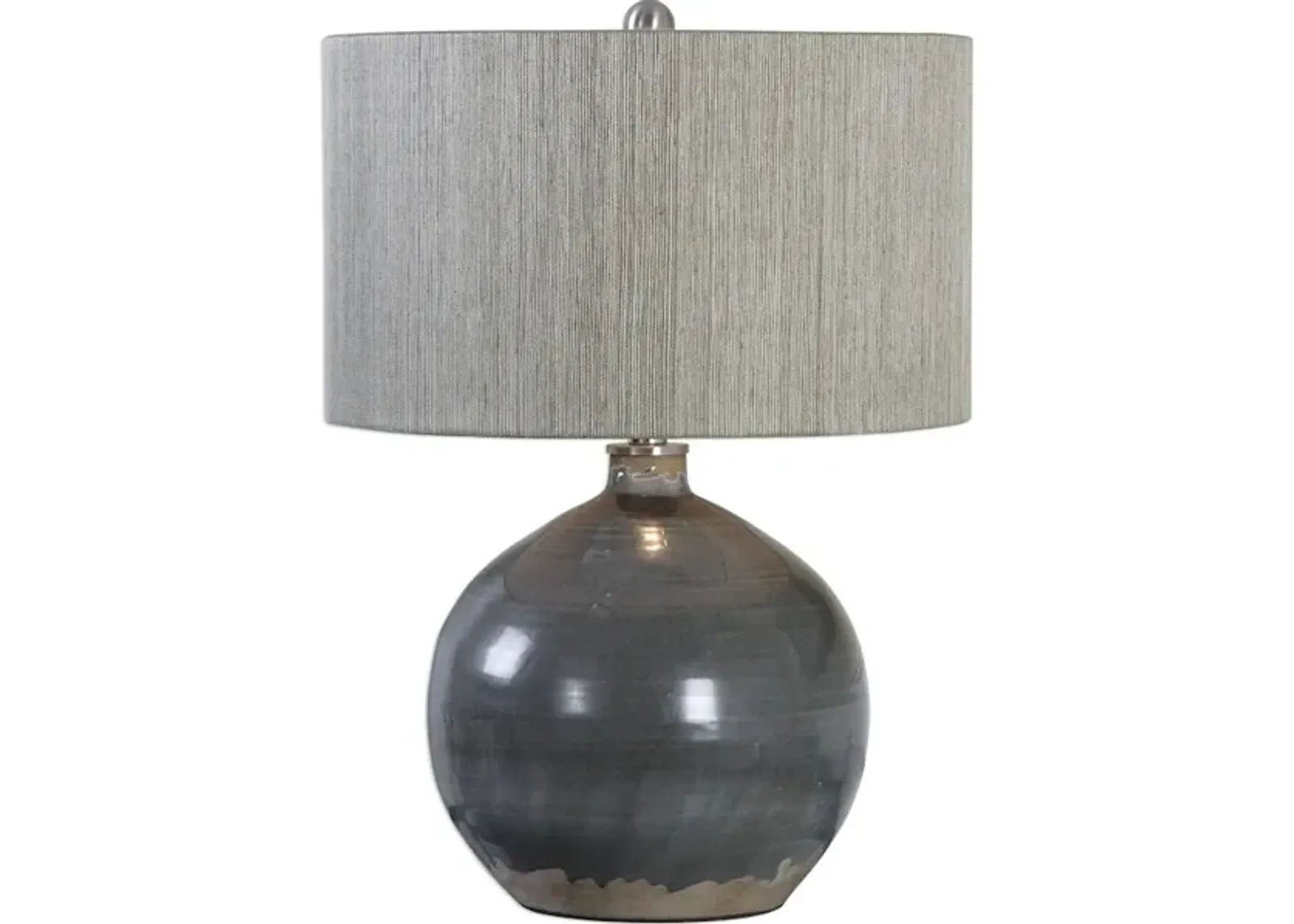 Vardenis Gray Ceramic Lamp