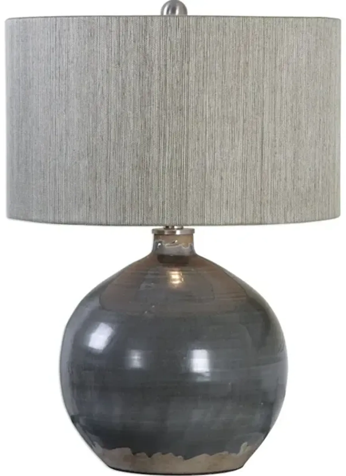 Vardenis Gray Ceramic Lamp