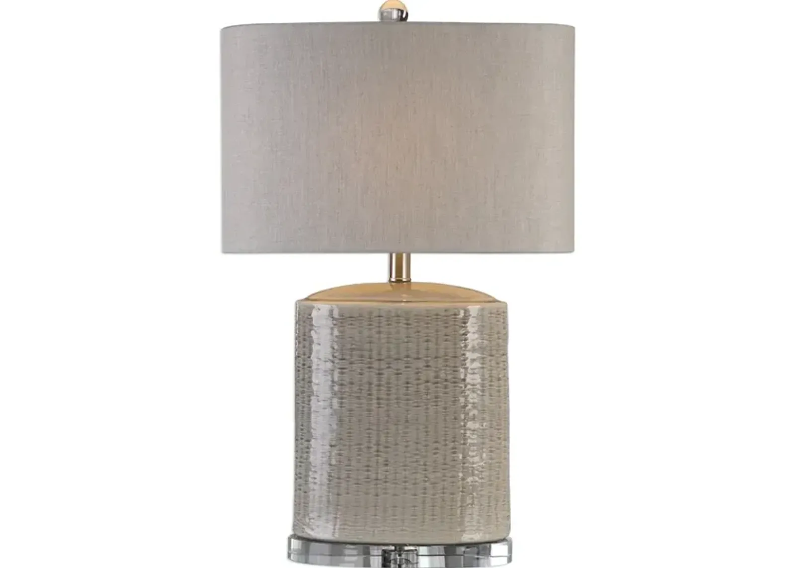 Modica Taupe Ceramic Lamp