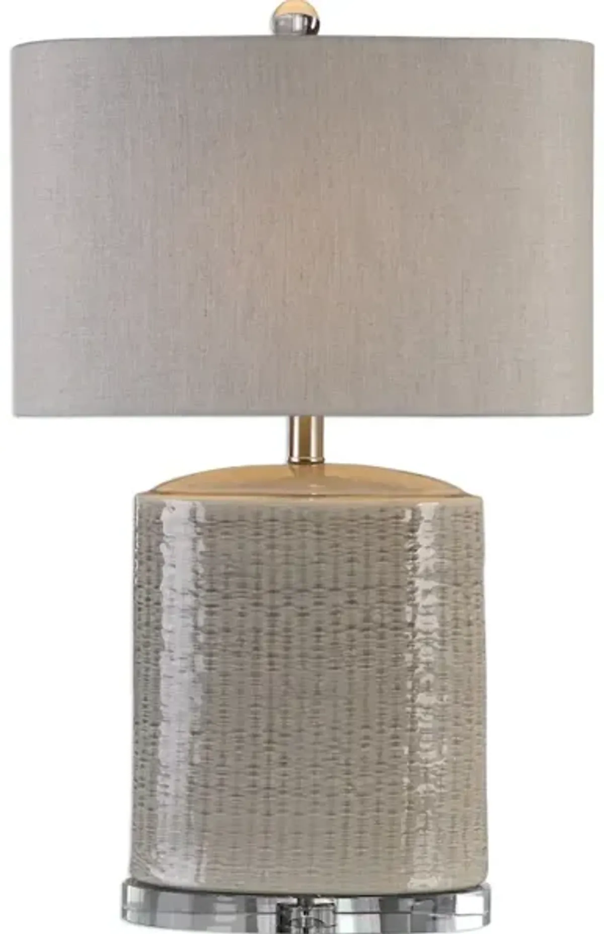 Modica Taupe Ceramic Lamp