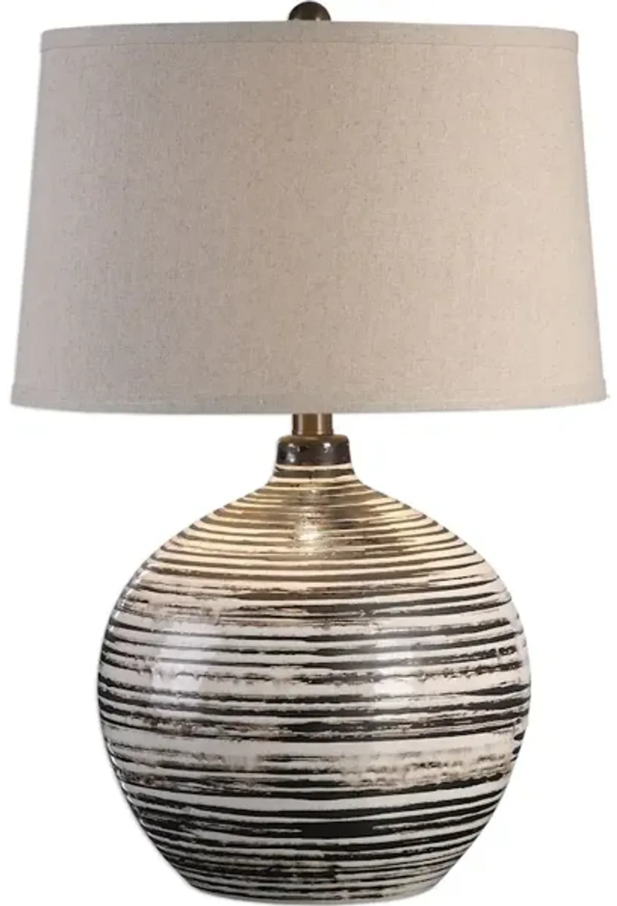 Bloxom Mocha Ivory Lamp