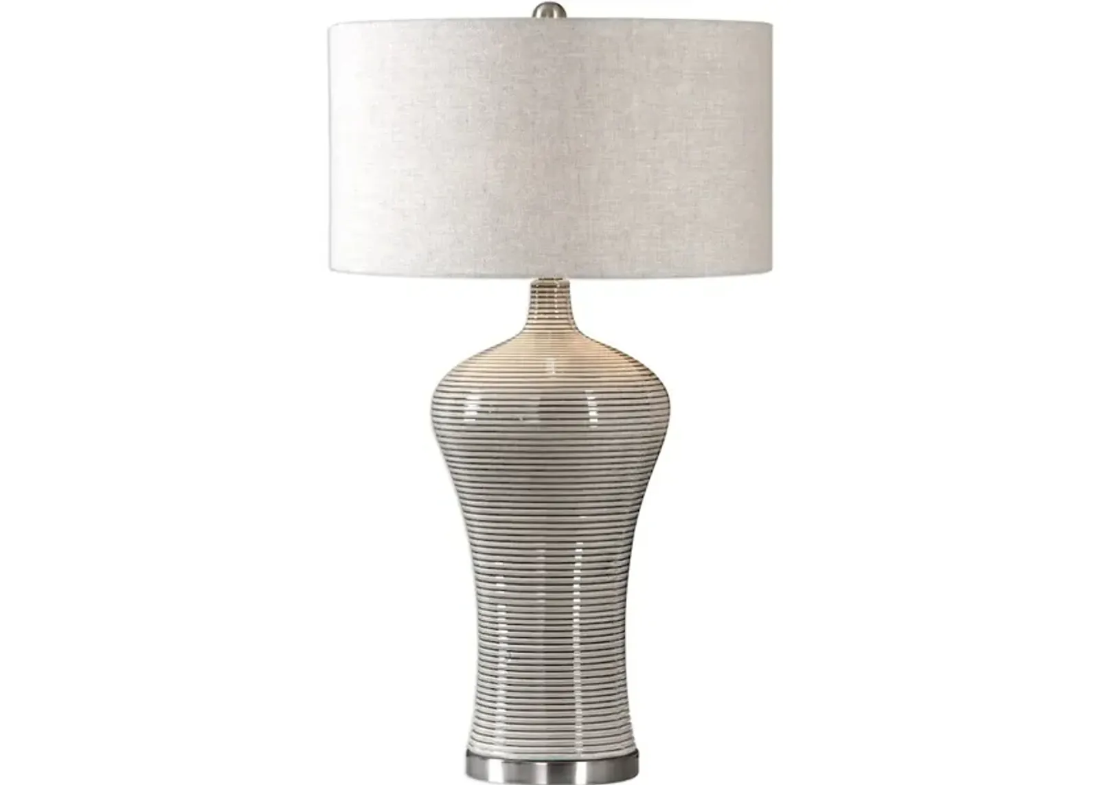 Dubrava Light Gray Table Lamp