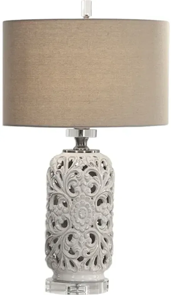 Dahlina Ceramic Table Lamp