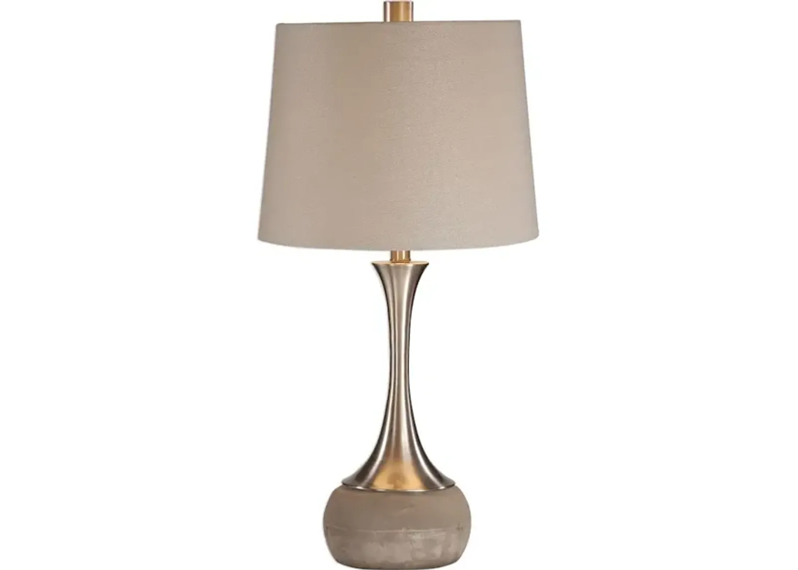 Niah Brushed Nickel Lamp