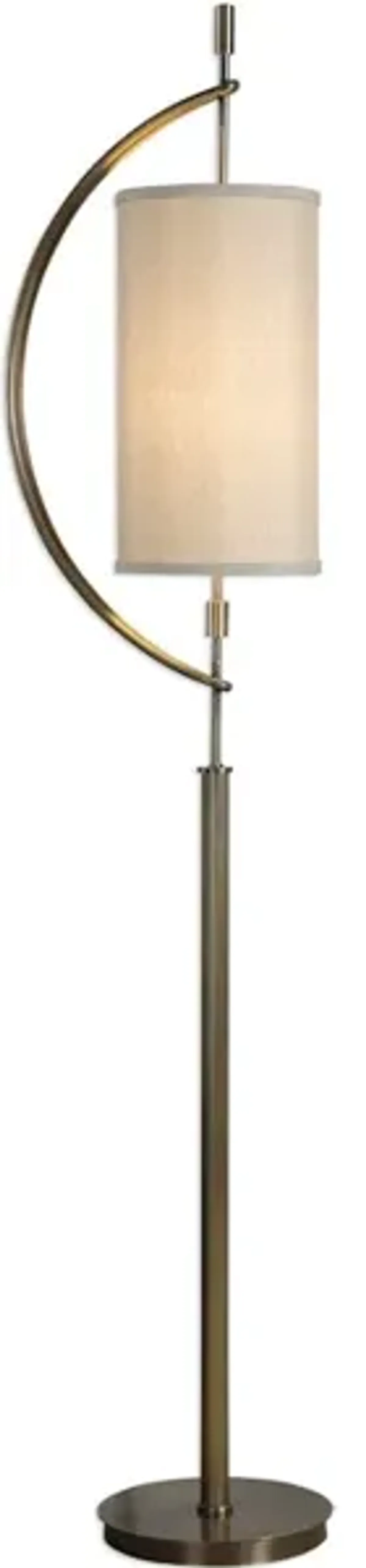 Balaour Antique Brass Floor Lamp