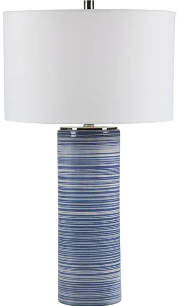 Montauk Striped Table Lamp