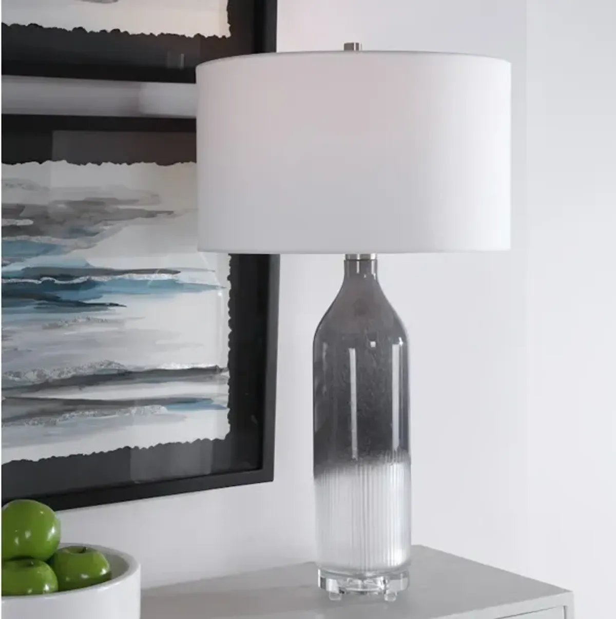 Natasha Art Glass Table Lamp