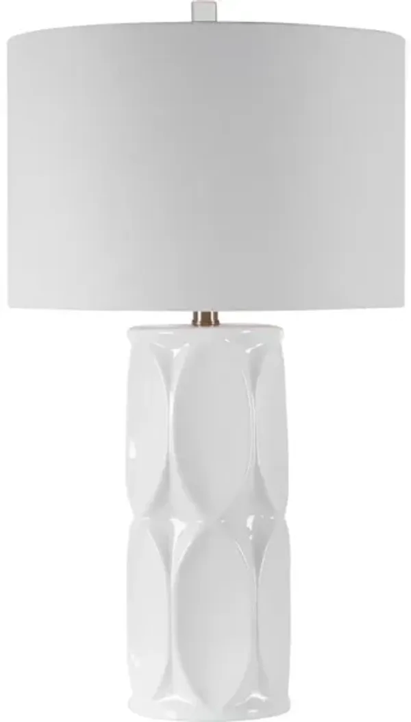 Sinclair White Table Lamp