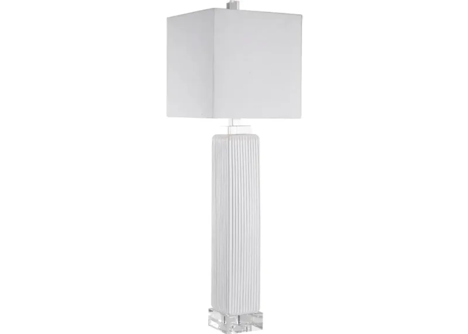 Bennett White Buffet Lamp