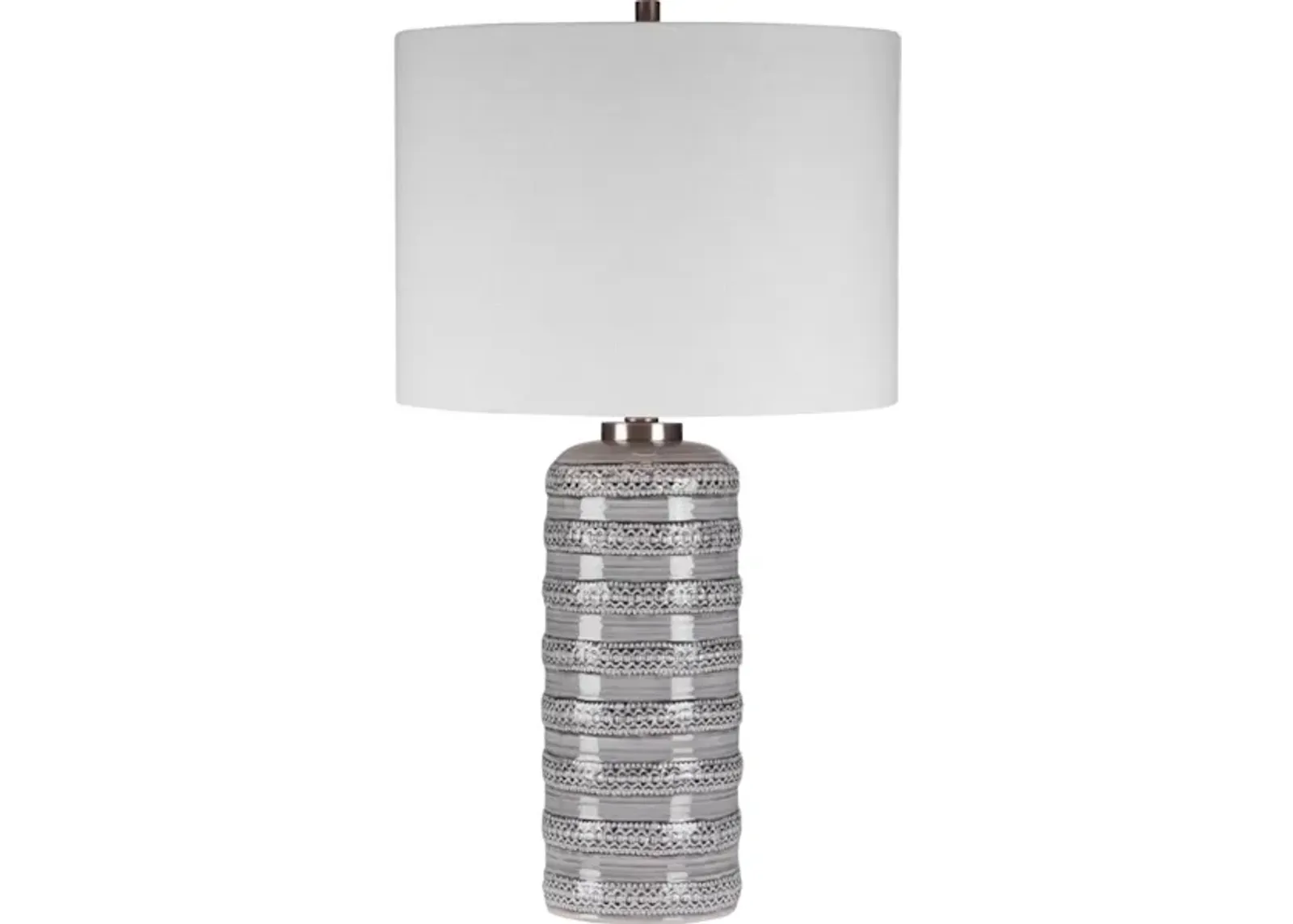 Alenon Light Gray Table Lamp