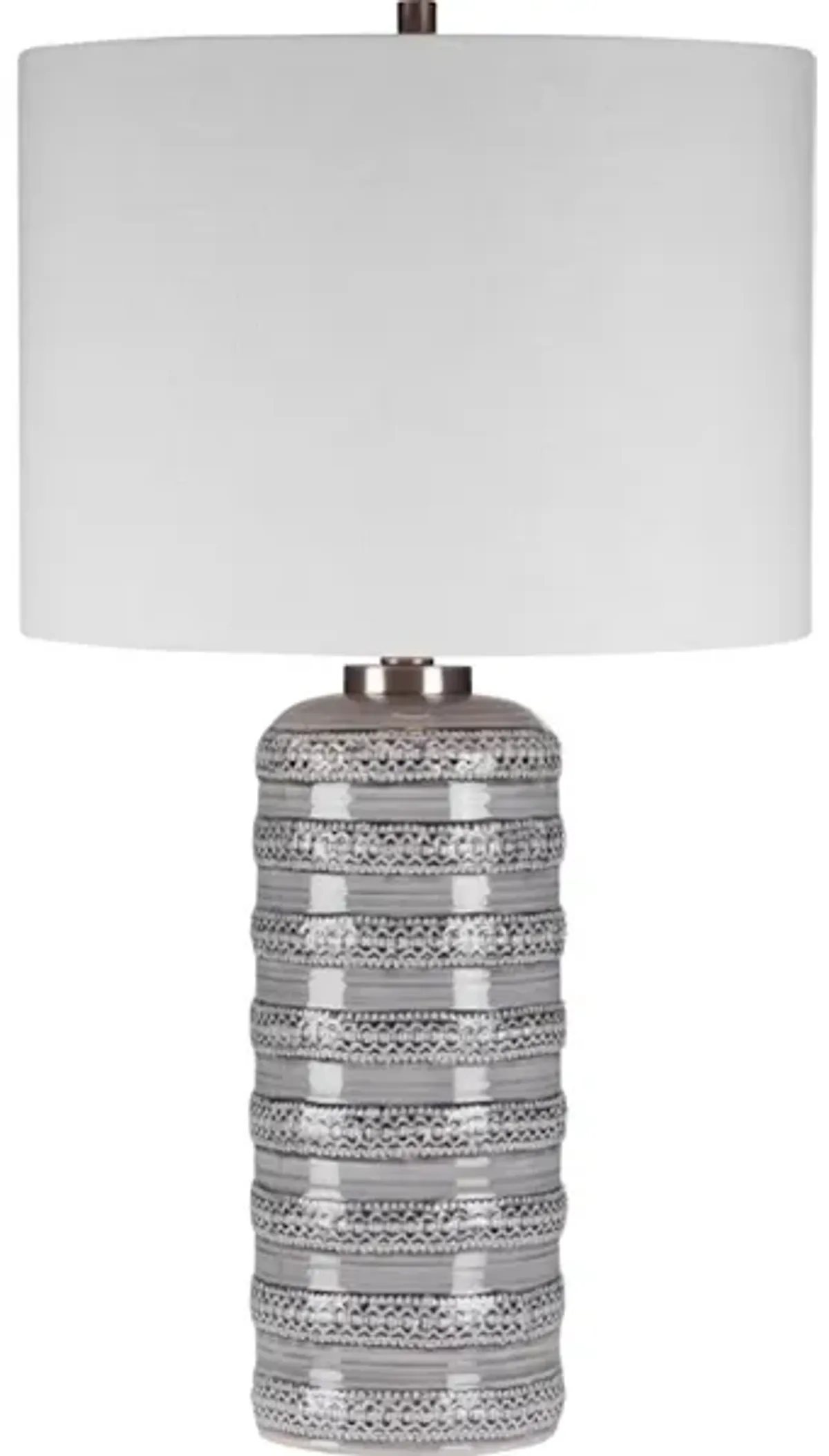 Alenon Light Gray Table Lamp