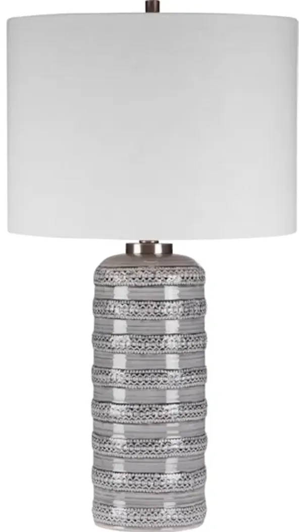 Alenon Light Gray Table Lamp