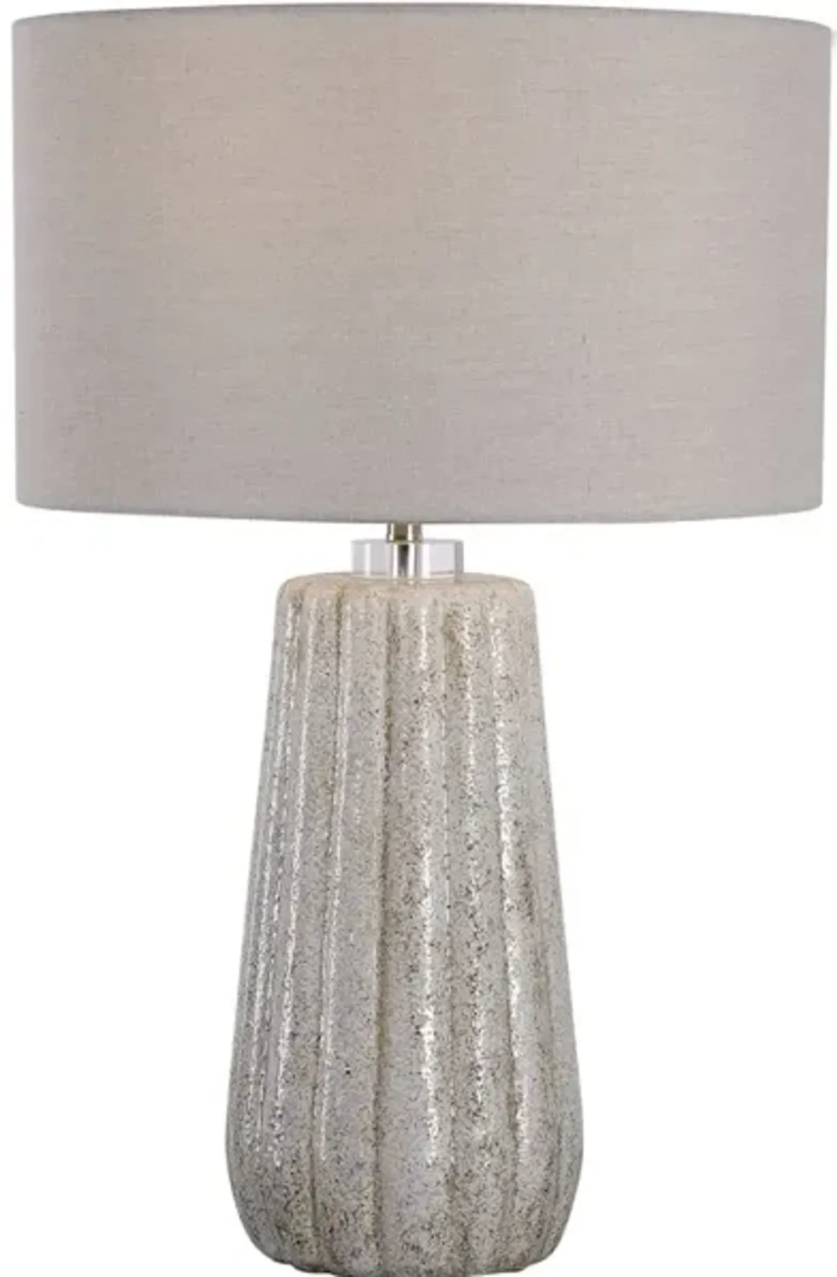 Pikes Stone-Ivory Table Lamp