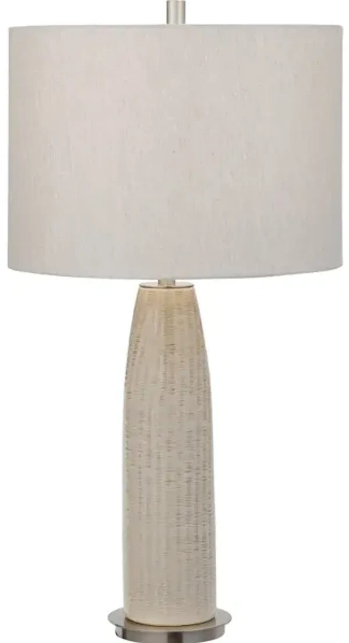 Delgado Light Gray Table Lamp