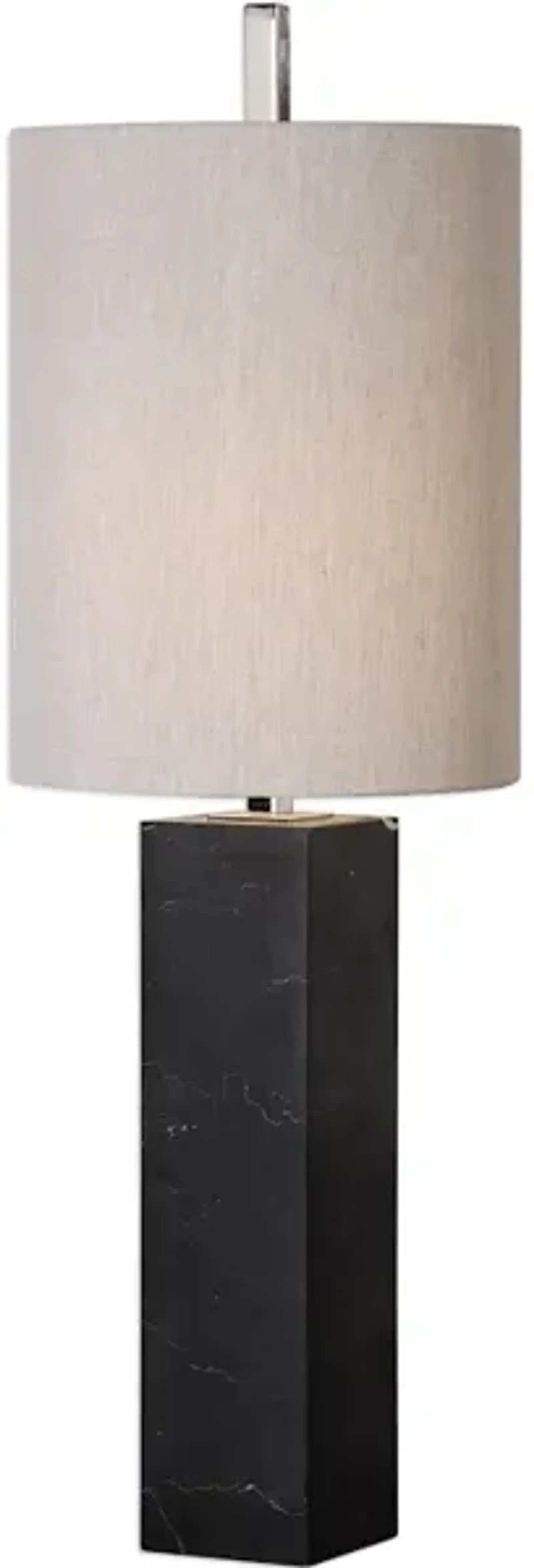 Delaney Marble Column Accent Lamp