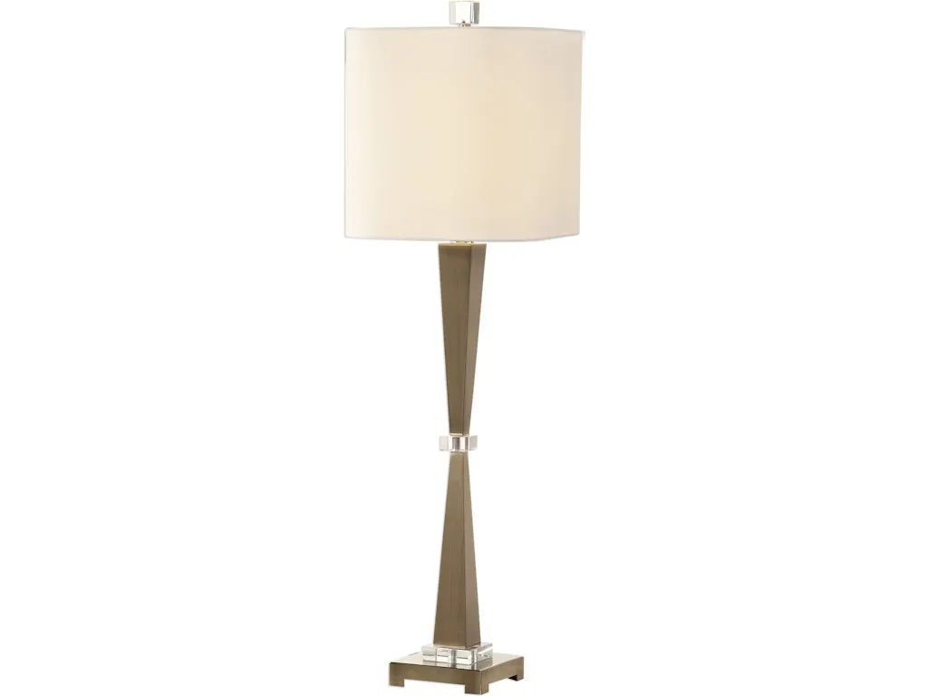 Niccolai Antiqued Nickel Lamp