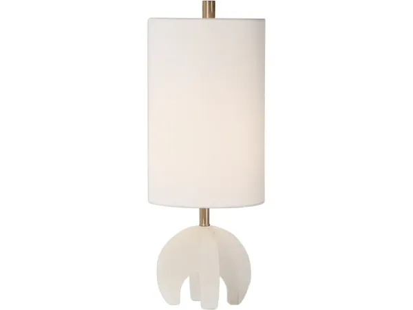 Alanea White Buffet Lamp