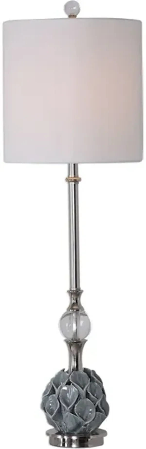 Elody Blue Gray Buffet Lamp