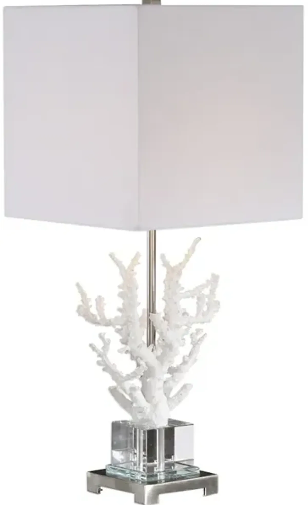 Corallo White Coral Table Lamp