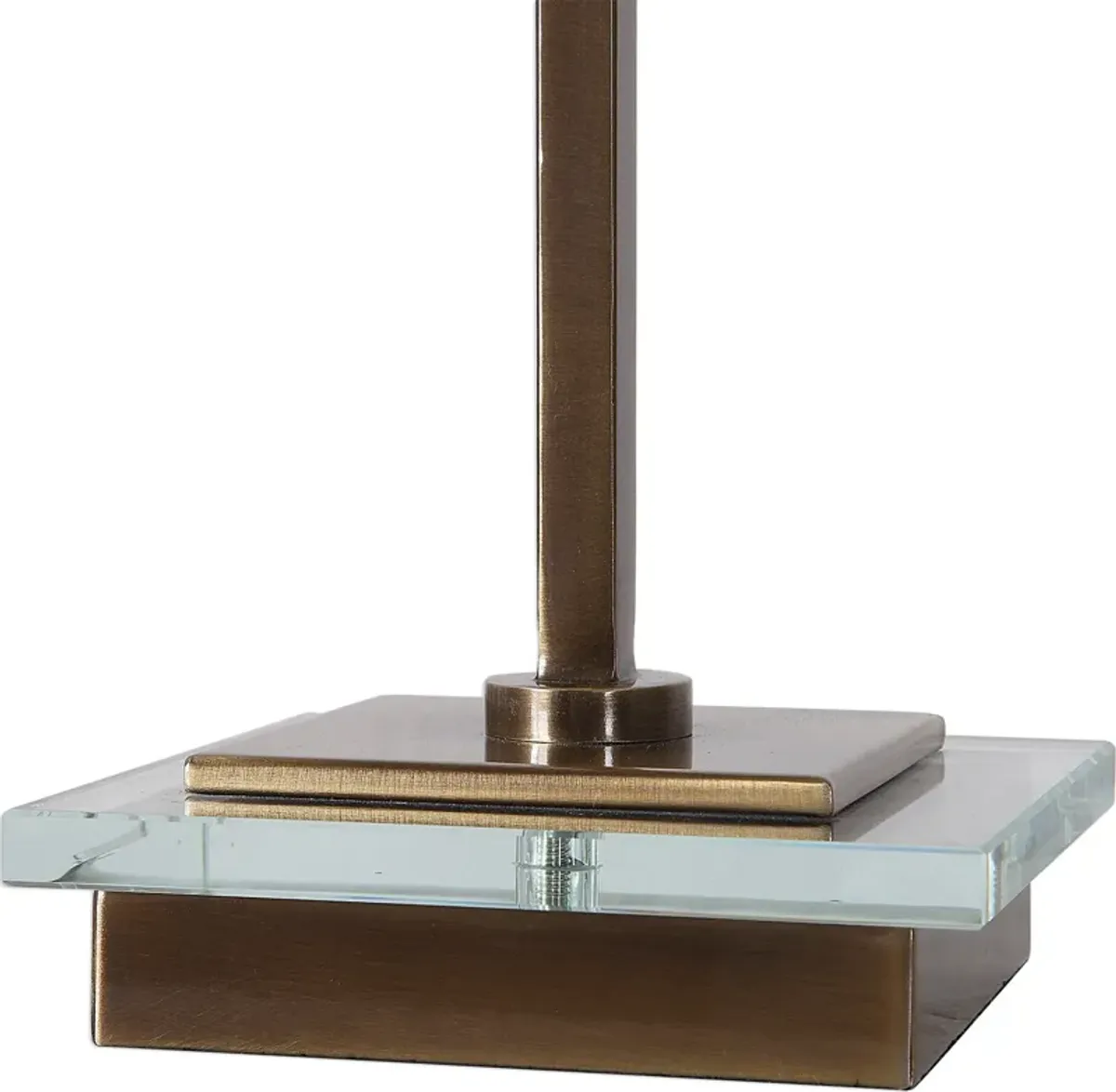 Volante Antique Brass Table Lamp