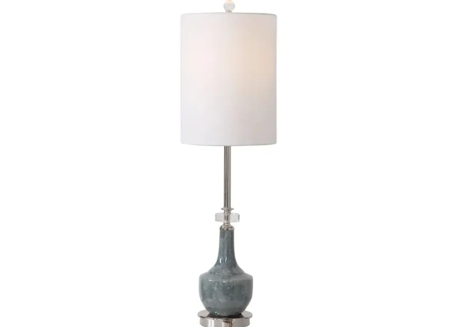 Piers Mottled Blue Buffet Lamp