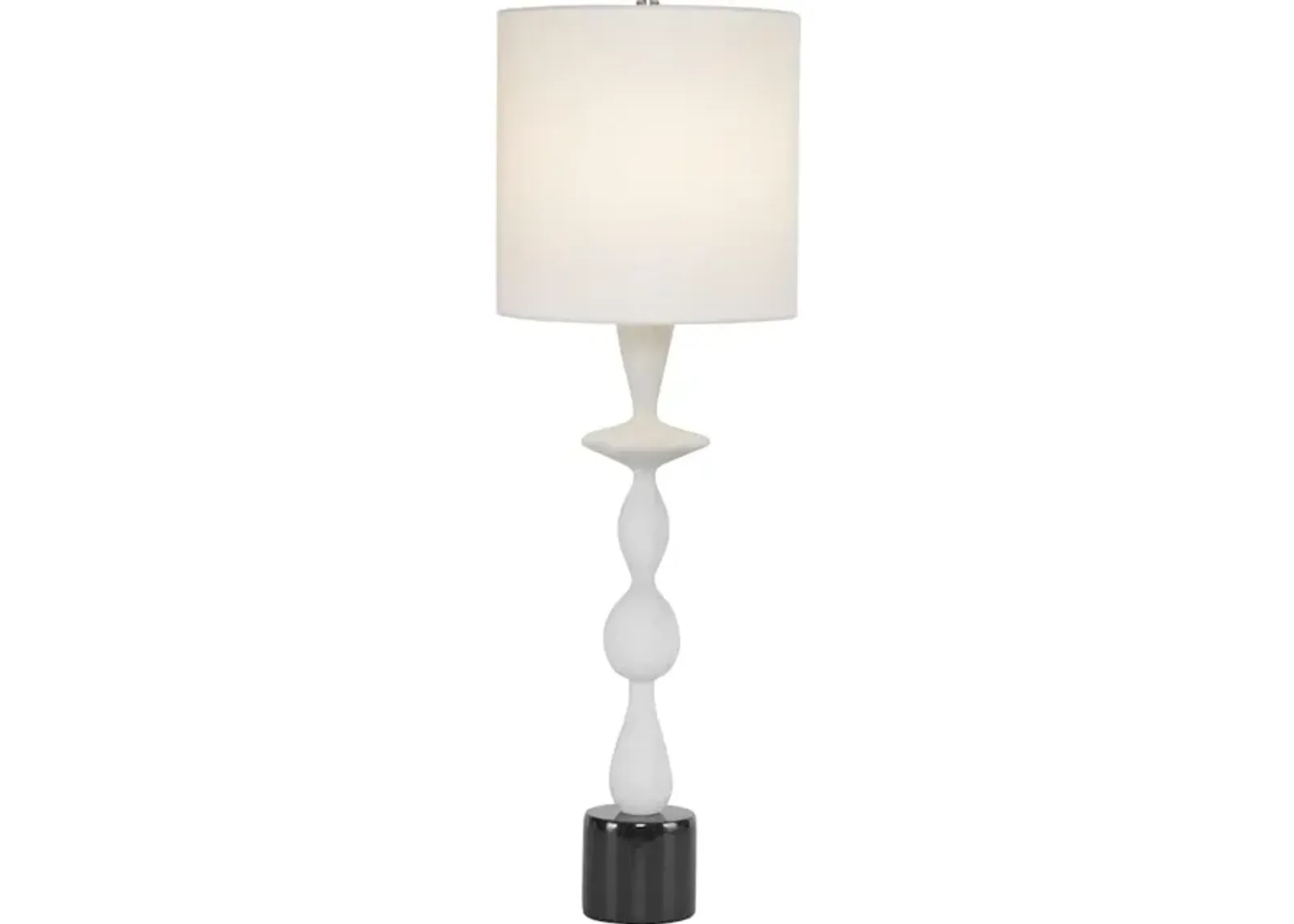 Inverse White Marble Table Lamp