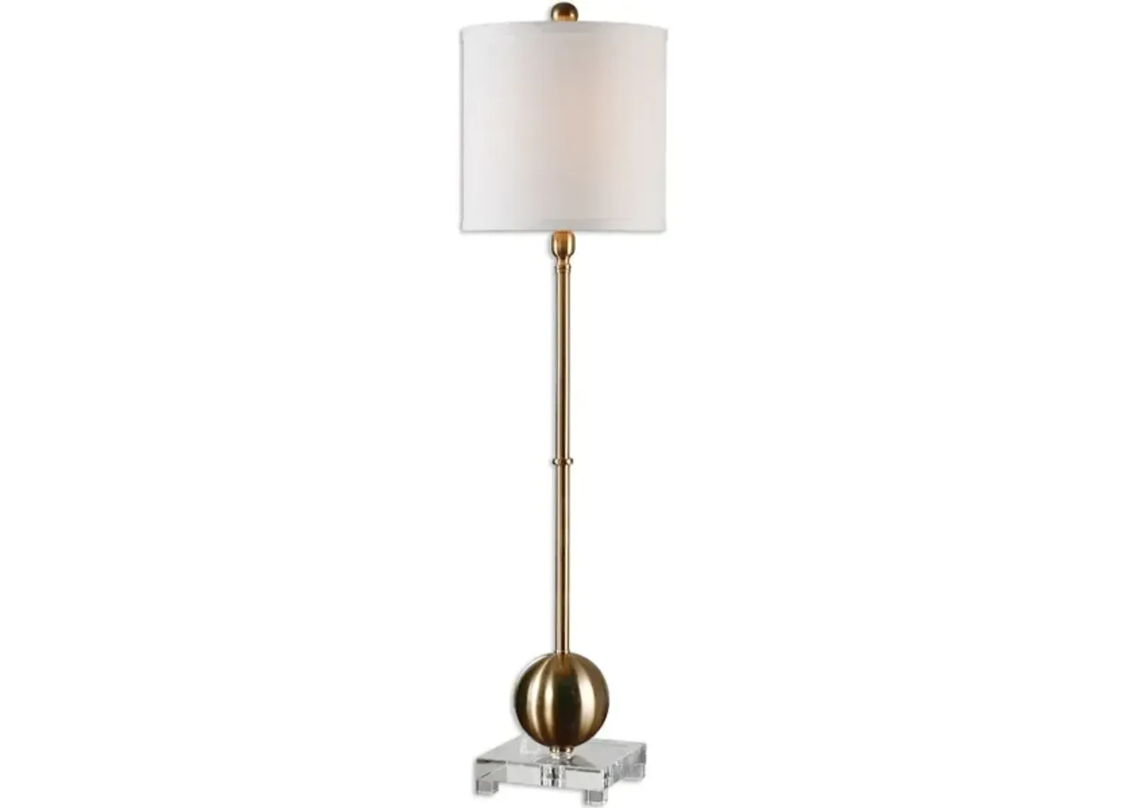 Laton Brass Buffet Lamp