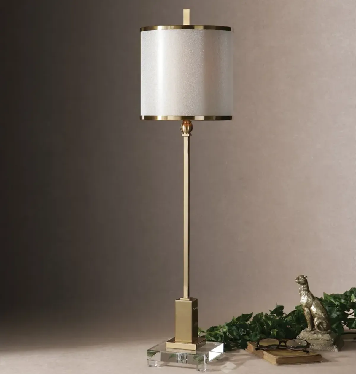 Villena Brass Buffet Lamp