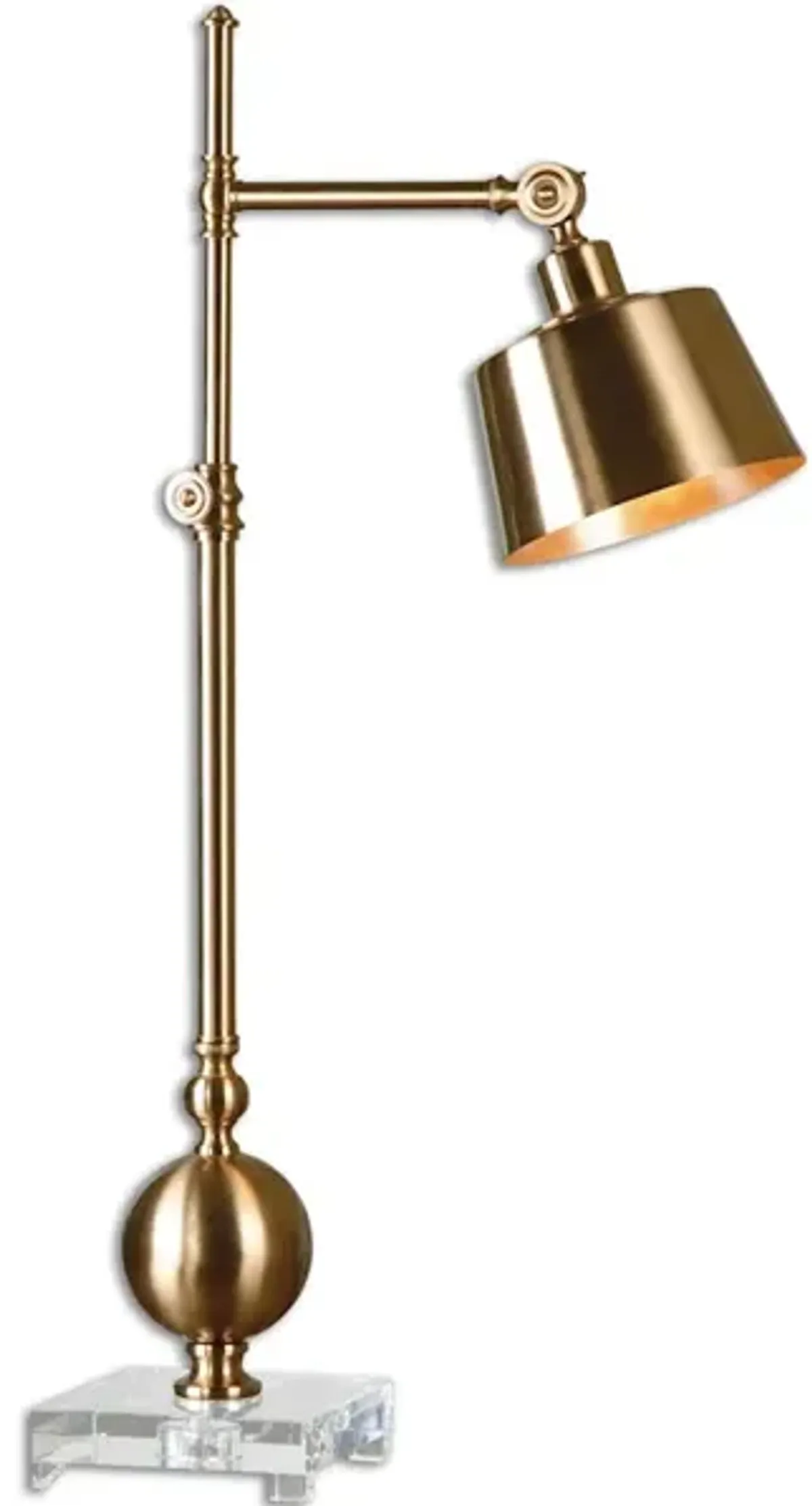 Laton Brushed Brass Task Lamp