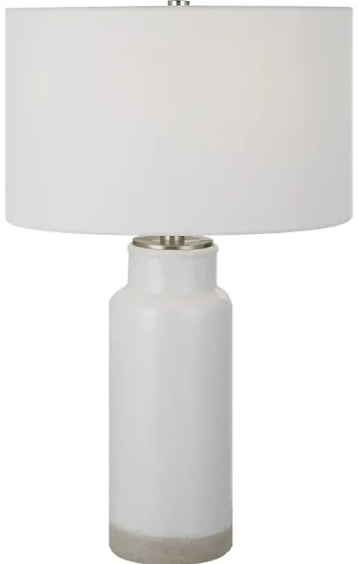 Albany White Farmhouse Table Lamp